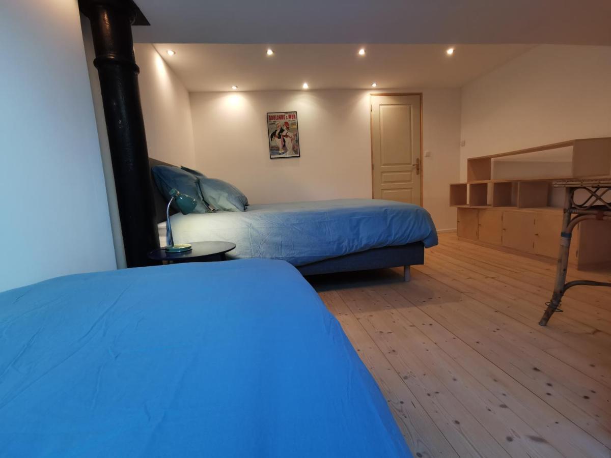 Ancien Magasin Type Loft 145 M2 Centre Ville 滨海布洛涅 外观 照片