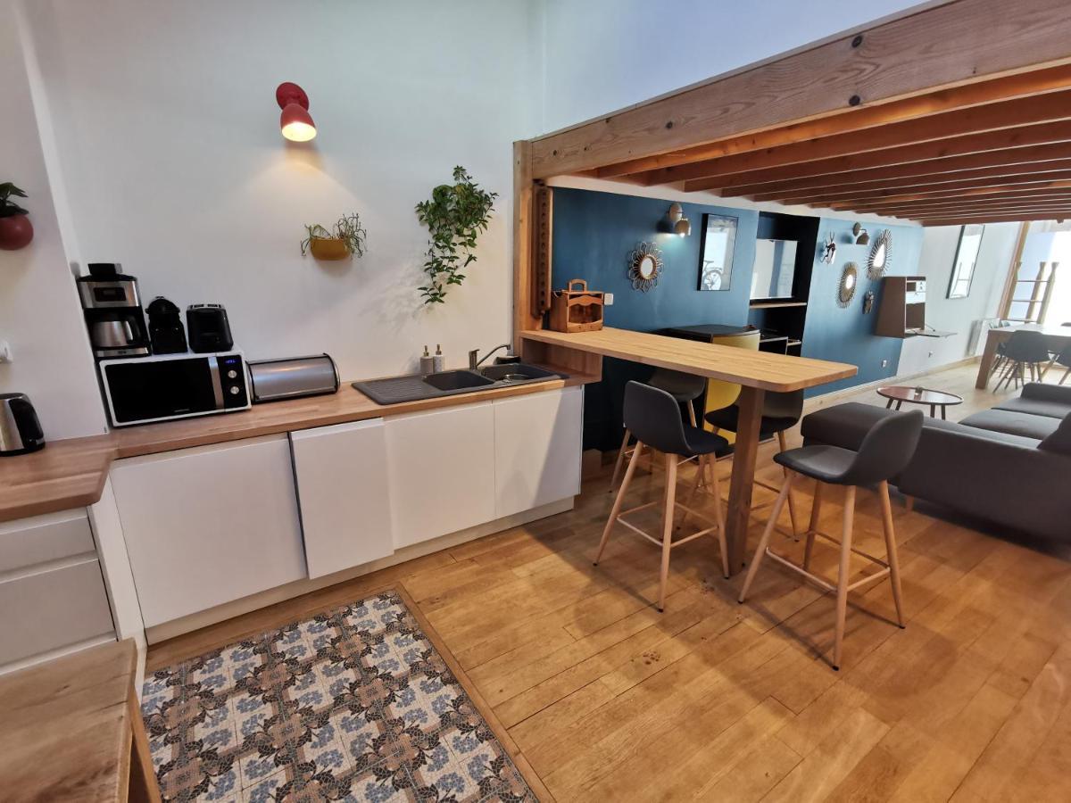 Ancien Magasin Type Loft 145 M2 Centre Ville 滨海布洛涅 外观 照片